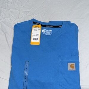 Carhartt Men's Vibrant Blue Short Sleeve Tee